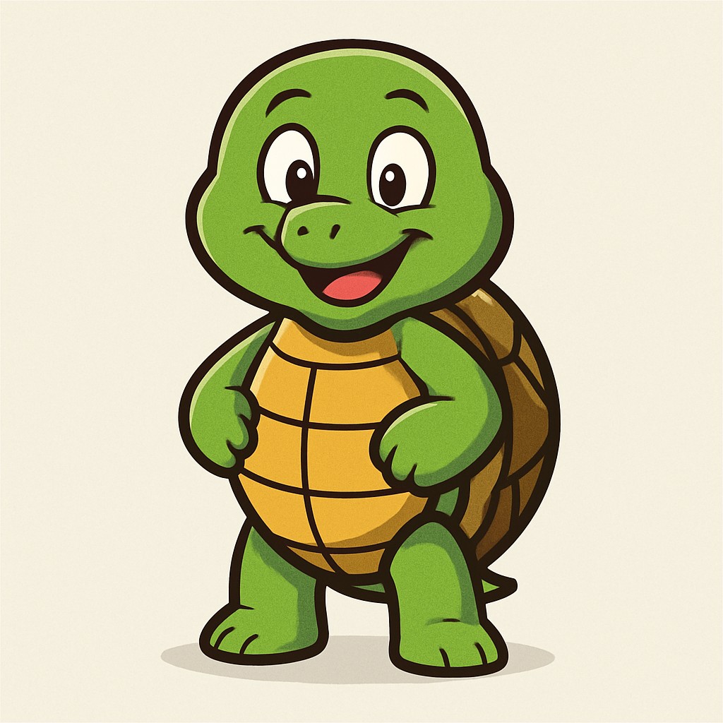 Happy Baby Turtle